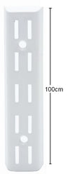 Seinäkisko 1000 mm valkoinen HSS