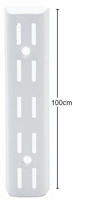 Seinäkisko 1000 mm valkoinen HSS