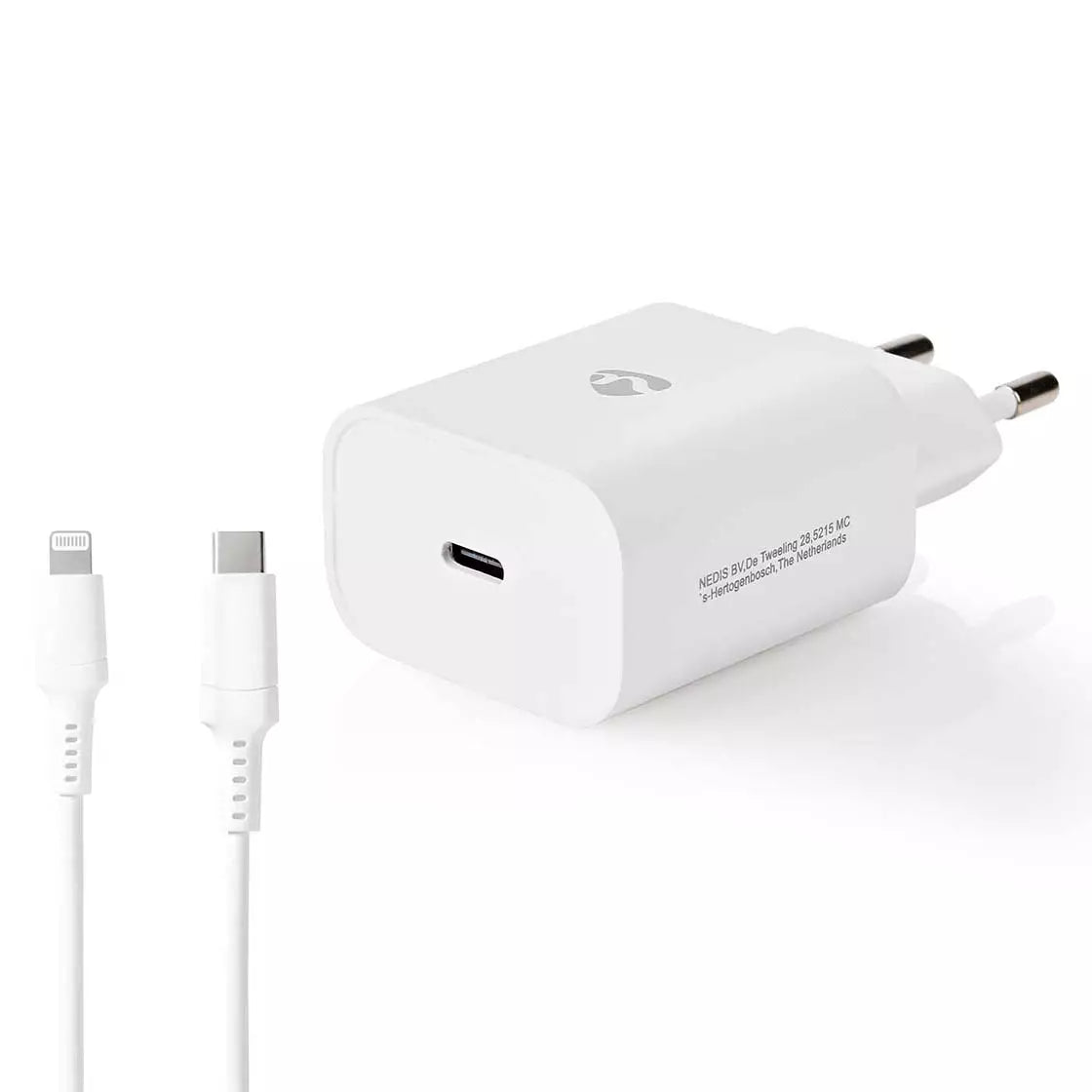 Seinälaturi | 1.67 a / 2.22 a / 3.0 a  | usb-c™ | Lightning 8-Pin (irrallinen) Kaapeli | 1.0 m | 20 w