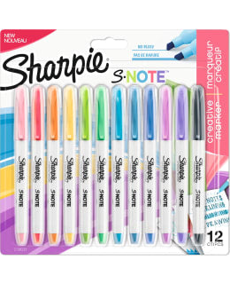 1x12 Sharpie Creatie Marker S-Note 12 colours