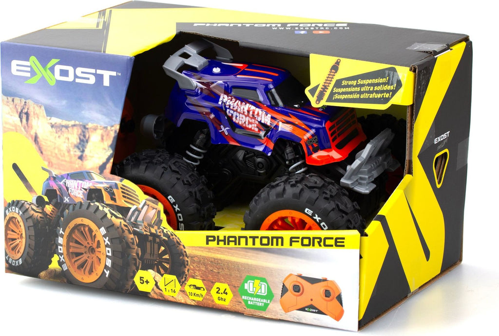 SilverExost Phantom Force radio-ohjattava auto