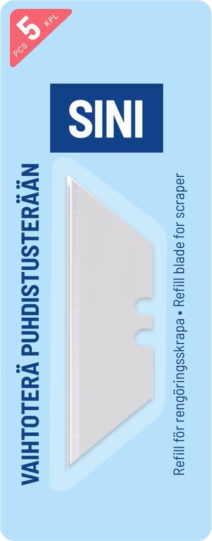 Vaihtoterät Puhdistusterään 5 kpl