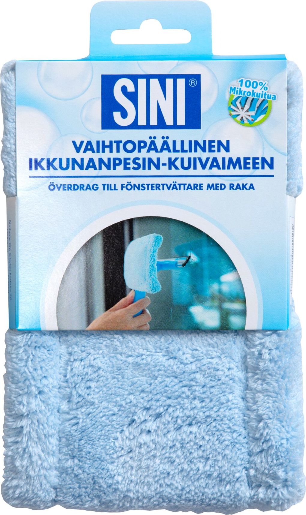 Sini Vaihtopäälinen ikkunanpesin-kuivaimeen