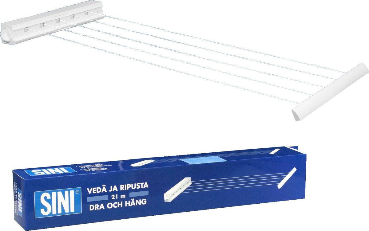 Sini Vedä ja ripusta kuivausteline