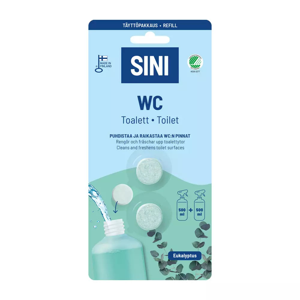 Sini wc- pesutabletti