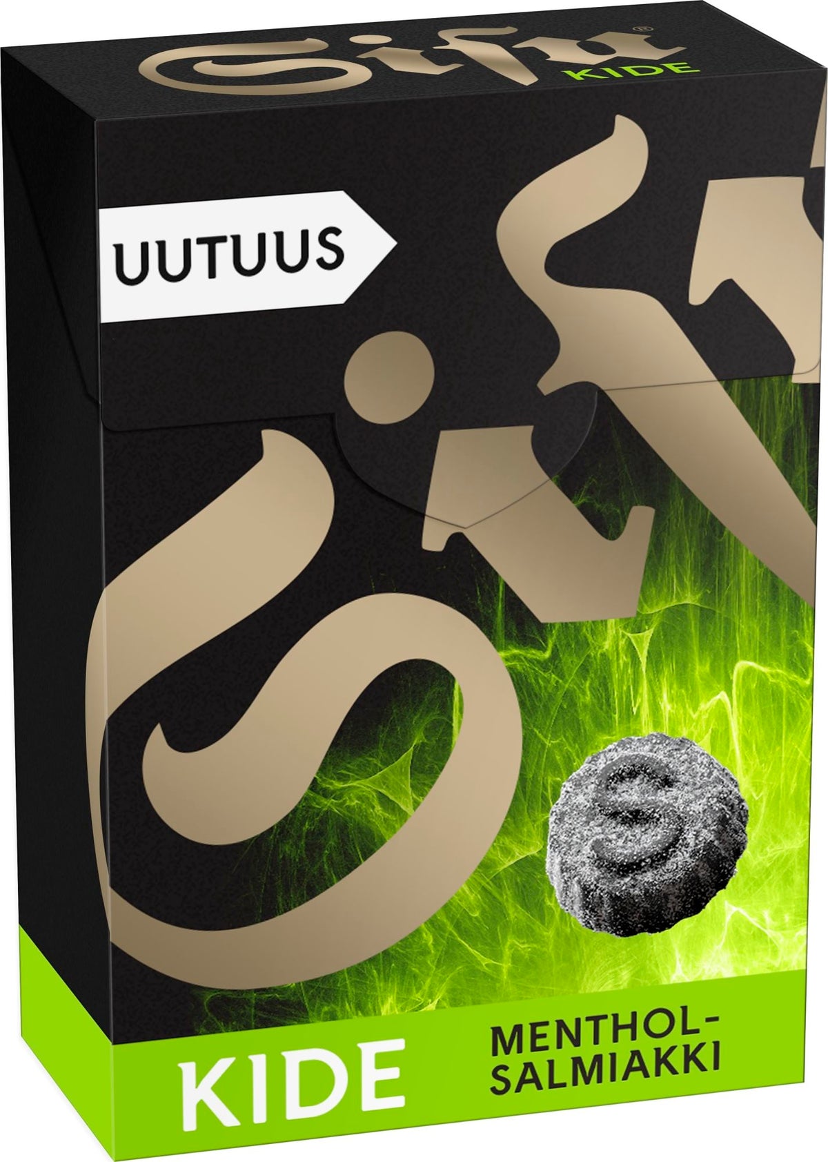 Sisu Kide menthol-salmiakki 80 g