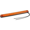 Äärivalo LED pitkä keltainen 12-24 v