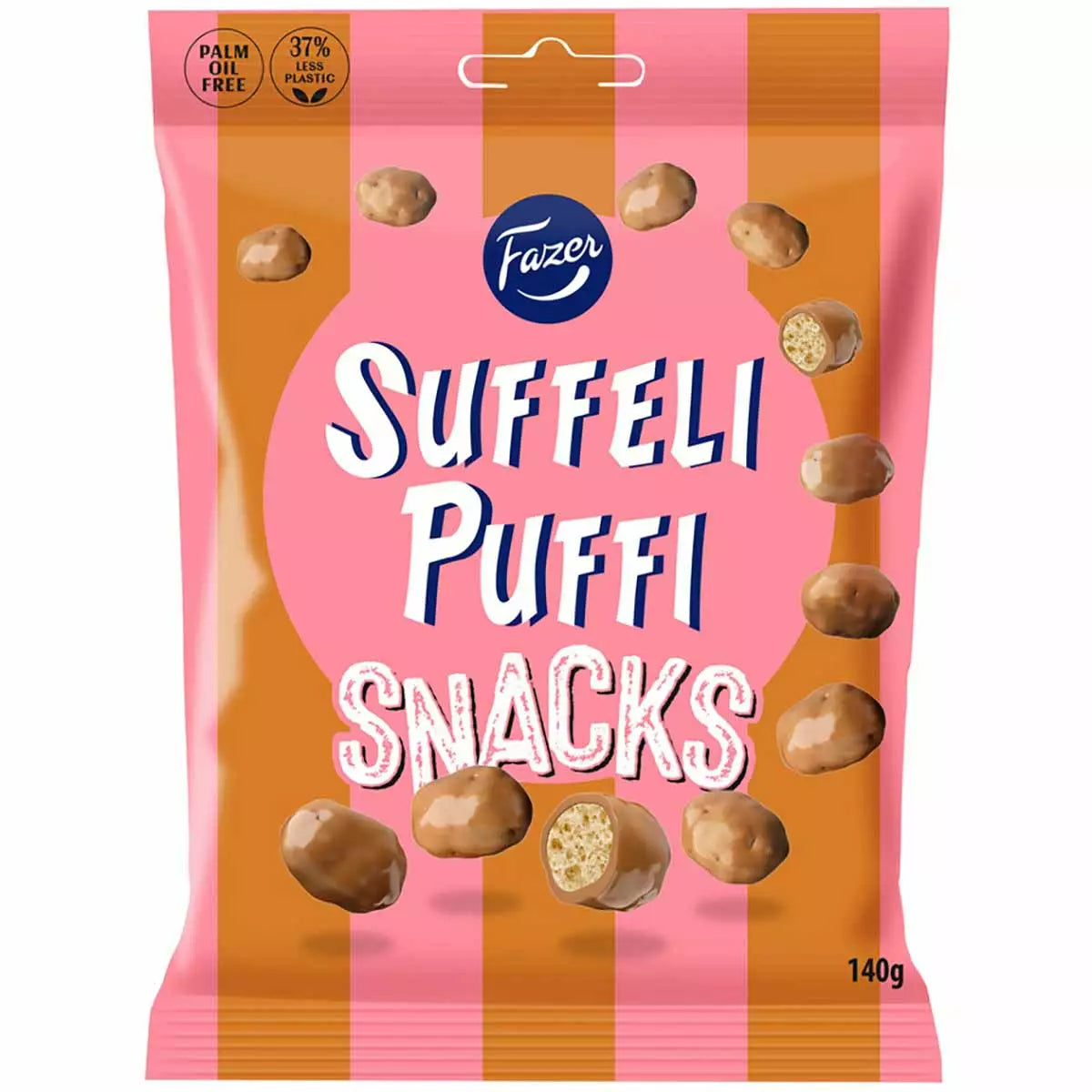Suffeli Puffi Snacks karkkipussi 140 g