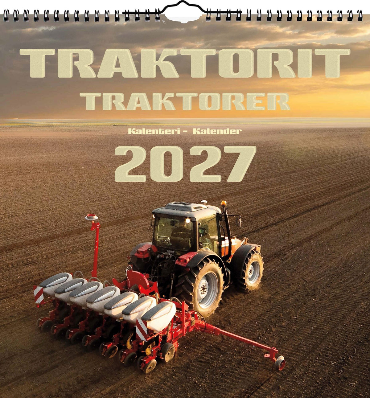 ISO seinäkalenteri traktorit