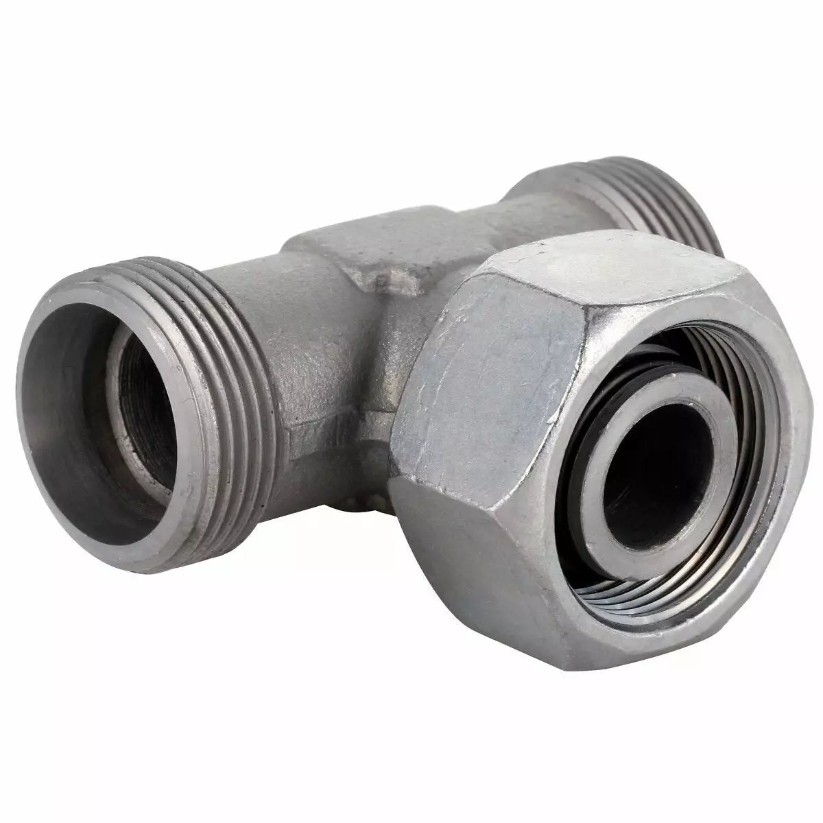 Suunnattava t-liitin 15 mm esiasennettu