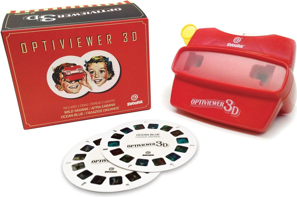 Svoora 3D katselulaite ja kuvakiekot