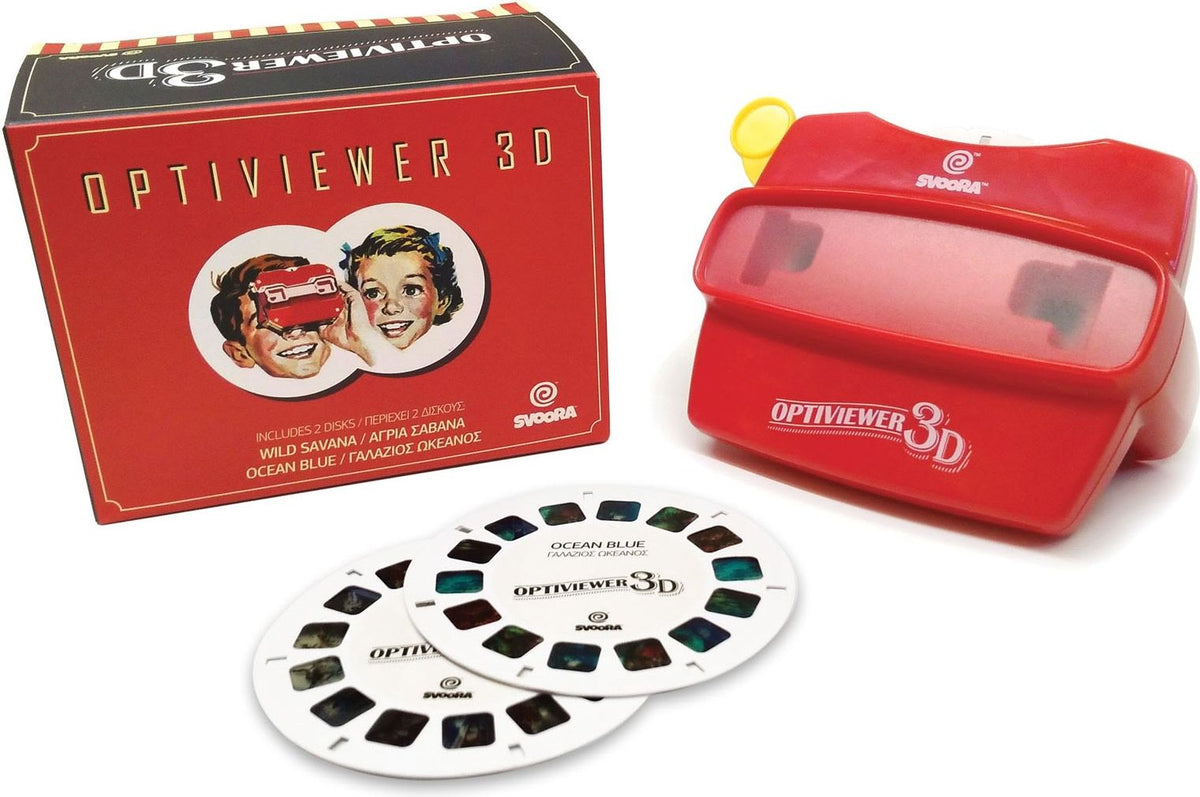Svoora 3D katselulaite ja kuvakiekot