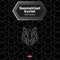 Geometriset kuviot värityskirja