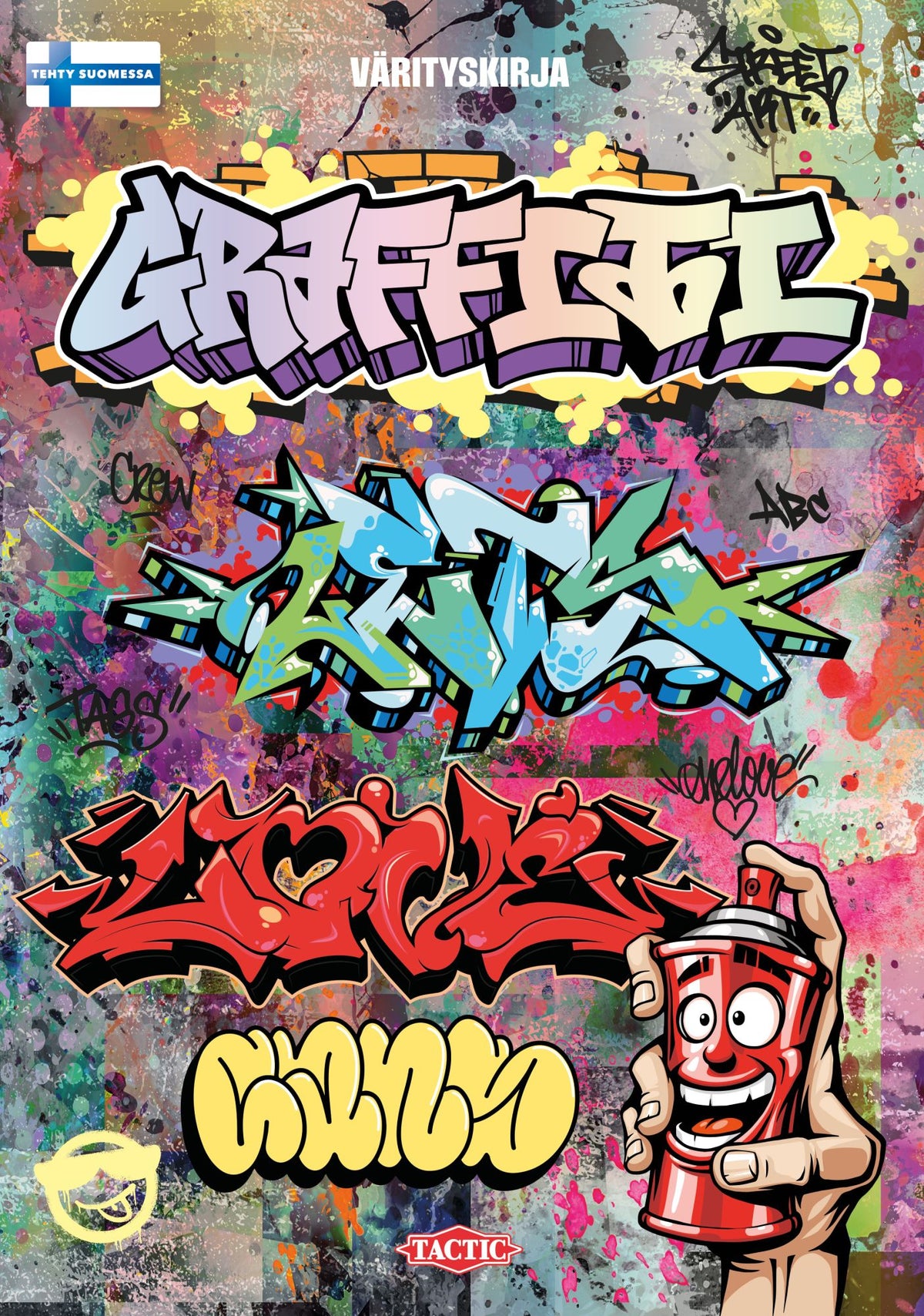 Graffiti värityskirja