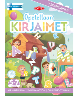 Opetellaan kirjaimet Puuhakirja