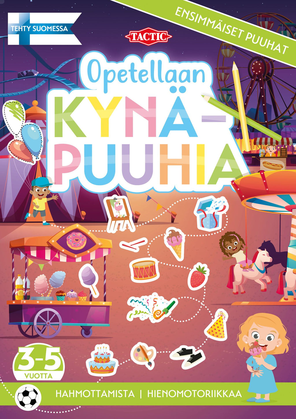 Opetellaan Kynäpuuhia Puuhakirja