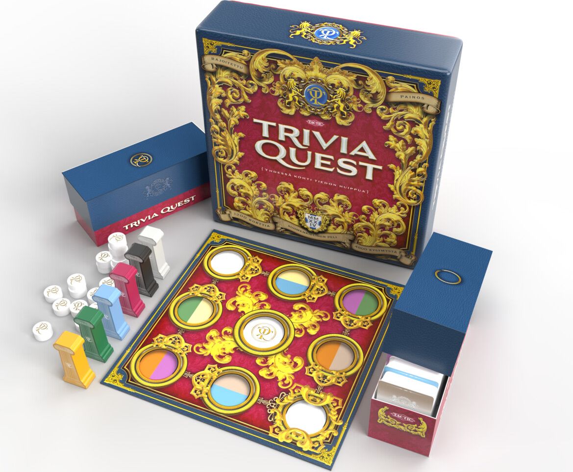 Trivia Quest lautapeli 4800 kysymystä
