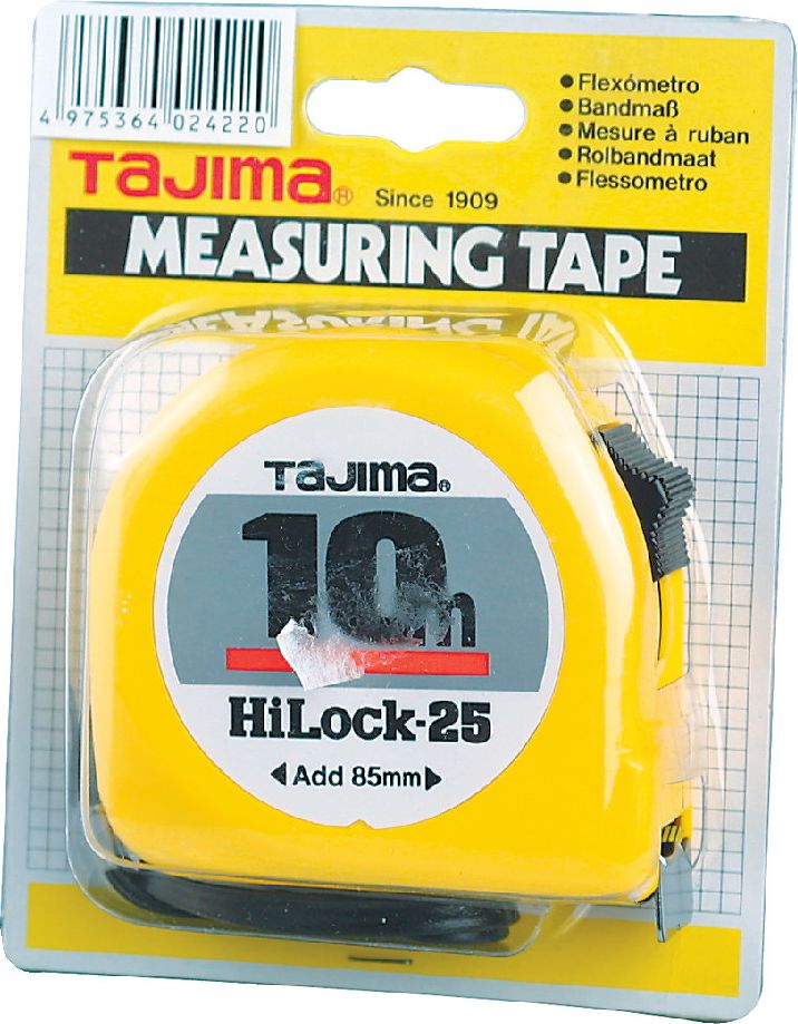 Rullamitta 10 m / 25 mm hi-lock