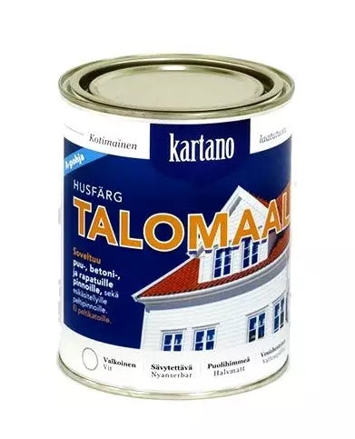 Talomaali A-pohja 0,9 l Valkoinen