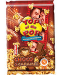 Mikropopcorn suklaa ja karamelli