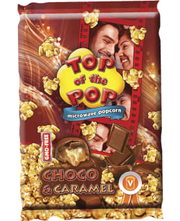 Mikropopcorn suklaa ja karamelli