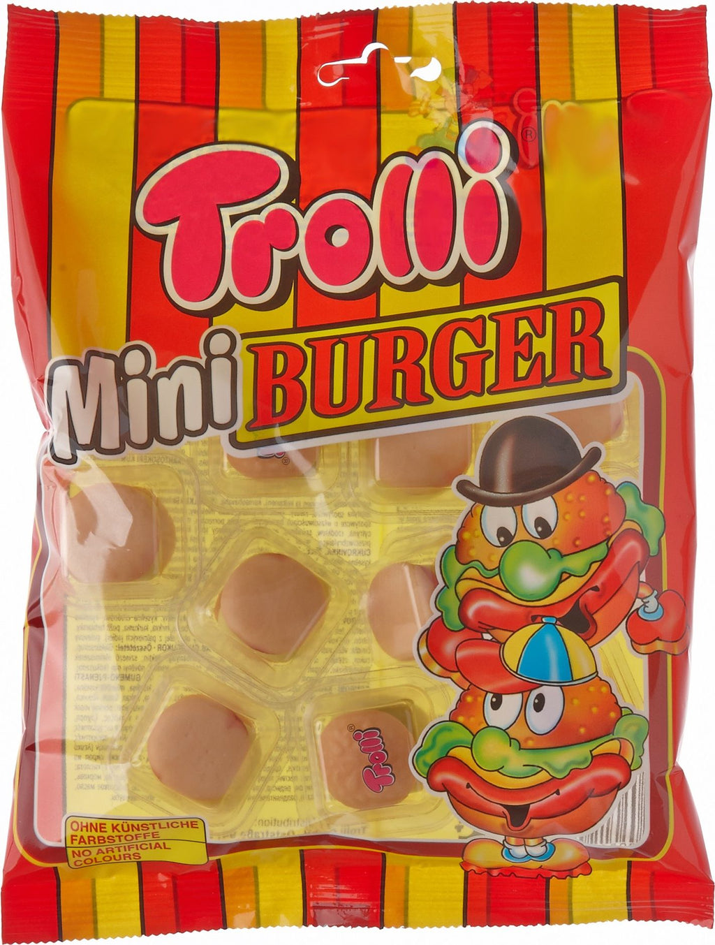 Trolli Mini Burger vaahtoviinikumi 100 g