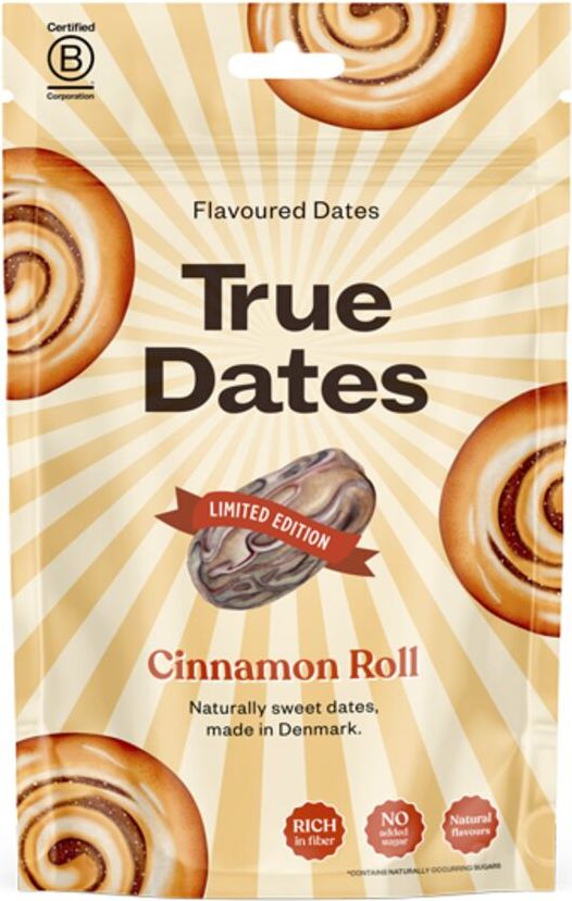 True Dates Cinnamon Roll -taatelit 100 g
