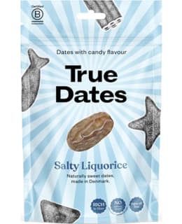 True Dates Salty Liquorice -taatelit 100 g