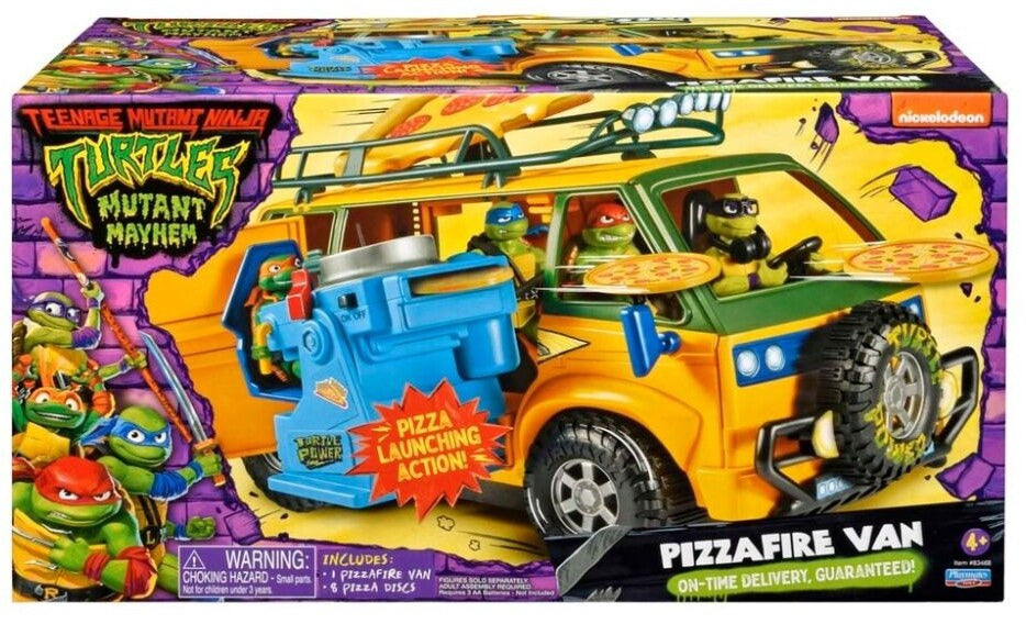 Turtles Pizza Delivery Van