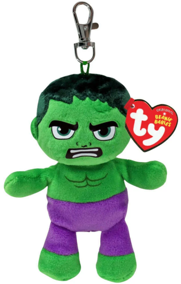 Ty Marvel Hulk Soft clip