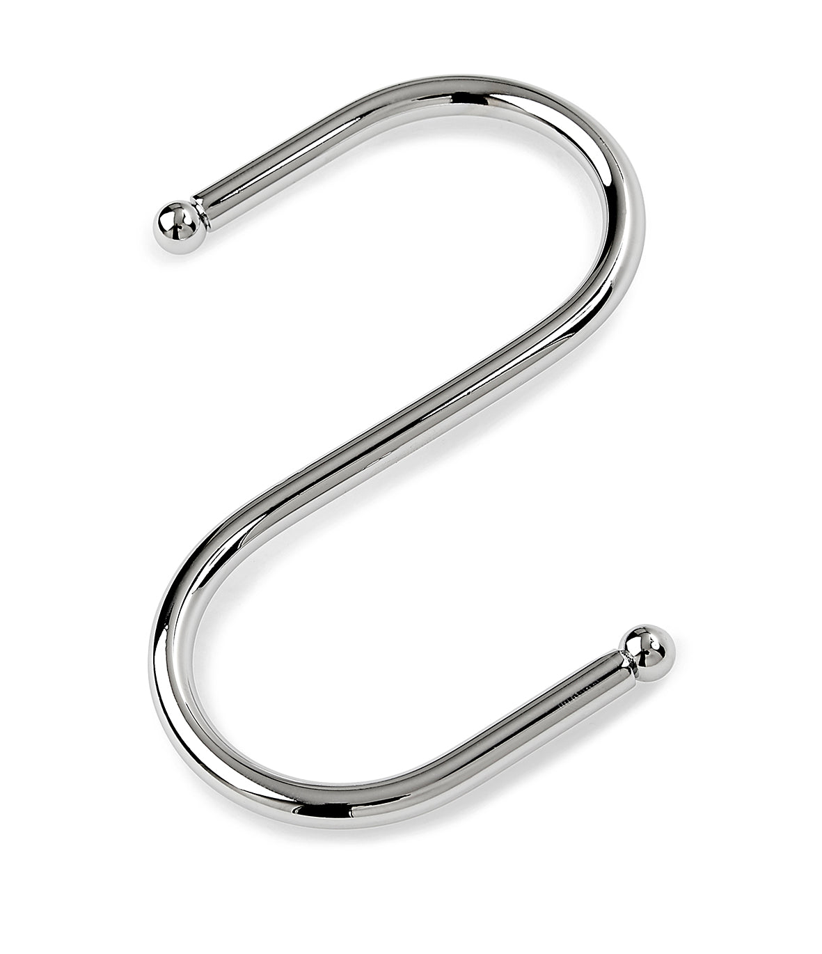 S-koukku 106 100 mm kromi teräs IP