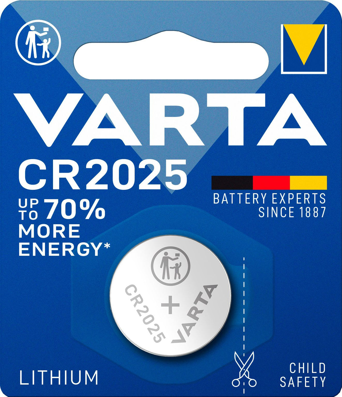 Varta CR2025 nappiparisto