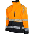 Huomiotakki 3XL Dilan hi-vis oranssi/musta 2LK