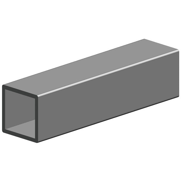 Huonekaluputki 25x25x1,5x2000 mm teräs