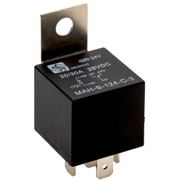 Vaihtorele 5-NAPAINEN 24 v 20/30 a
