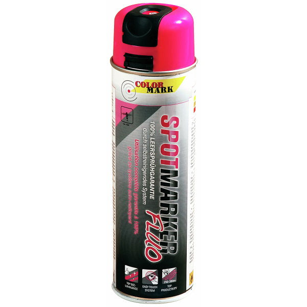 Fluoresoiva merkintämaali 500 ml, pinkki