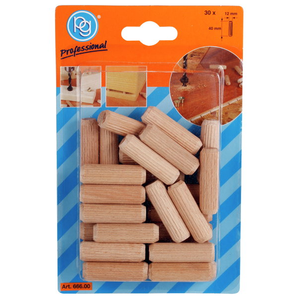 Puutappi 12X40 30 kpl