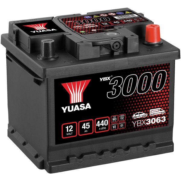 Akku Yuasa 45 ah -+ 207X175X175