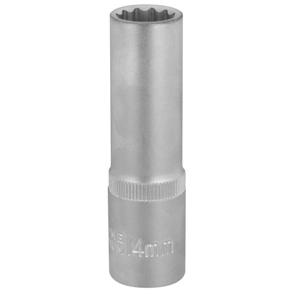 Hylsy 1/2"- 14 mm 12-KULMA pitkä