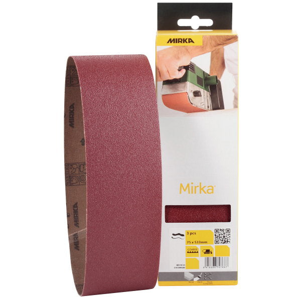 Hiomanauha 75x533 mm P100 hiolit xo 3 kpl