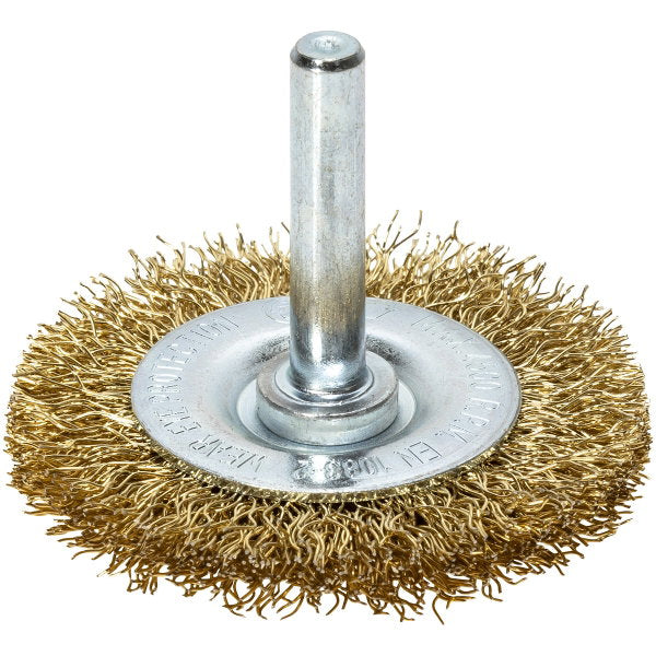 Lautasharja 50x7x6 mm messingöity harjas