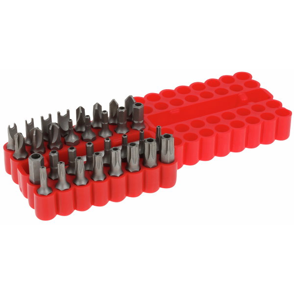 Ruuvauskärkisarja 1/4" 33-OS. turvaruuveille