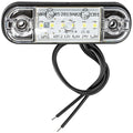 Äärivalo LED matala valkoinen 12-24 v