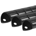 Suojaspiraali 20 mm musta 1 m 3 kpl