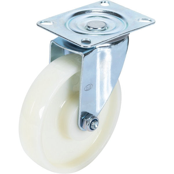 Kääntöpyörä 100 mm valkoinen