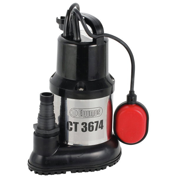 Uppopumppu 600 w inox/muovi 1 1/4" aut/man max 5 mm