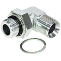 Suunnattava BSP 3/8 90 ulkokierreliitin
