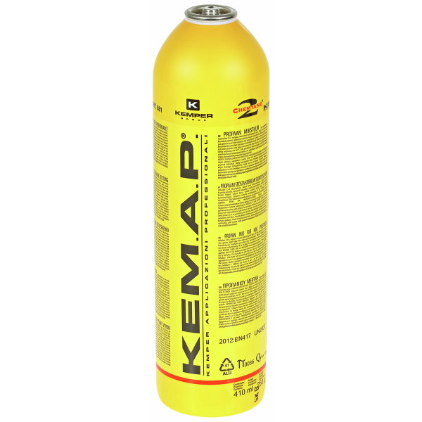 Map-kaasusäiliö 250 g 7/16" kemap
