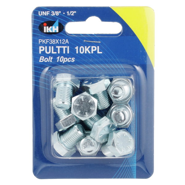 Pultti UNF 3/8 x 1/2" 10 kpl sinkitty