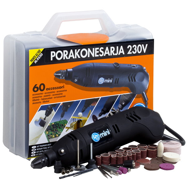 Pienoispora / monitoimityökalu 130 w 230 v